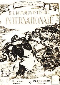 Titelseite der Zeitschrift 'Die Kommunistische Internationale'