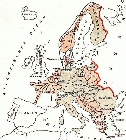 Der zweite Weltkrieg in Europa 1939 bis Juni 1941