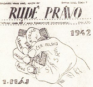 Die illegale 'Rude Pravo', 1942